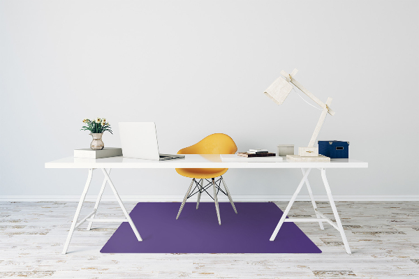Desk chair floor protector Color Royal Navy