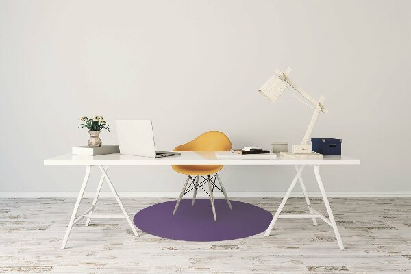 Desk chair floor protector Color Royal Navy