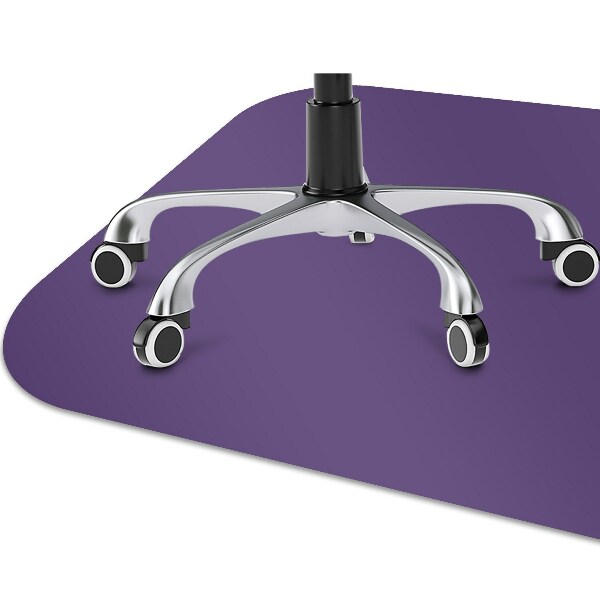 Office chair floor protector color Purple