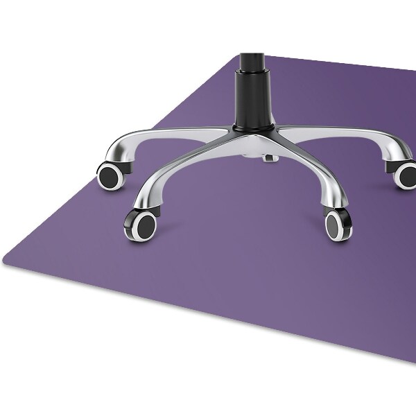 Office chair floor protector color Purple
