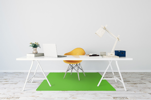 Desk chair mat Color: Yellow green