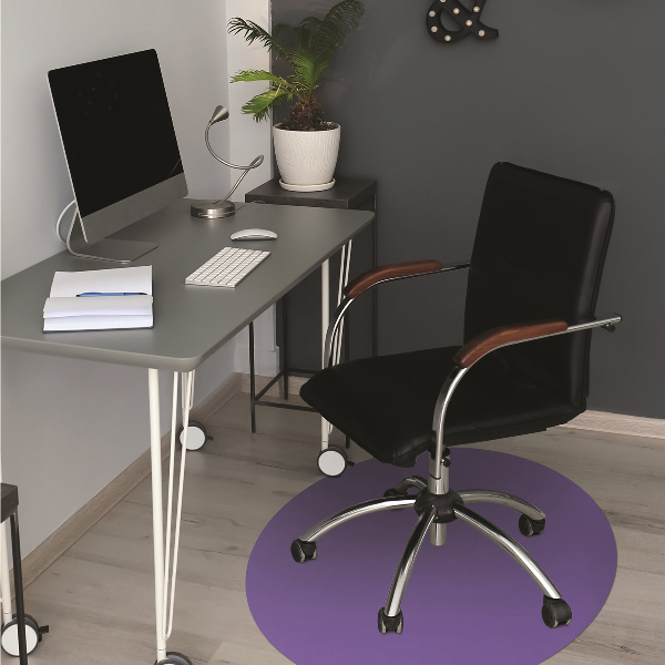 Chair mat Modrakowy color blue