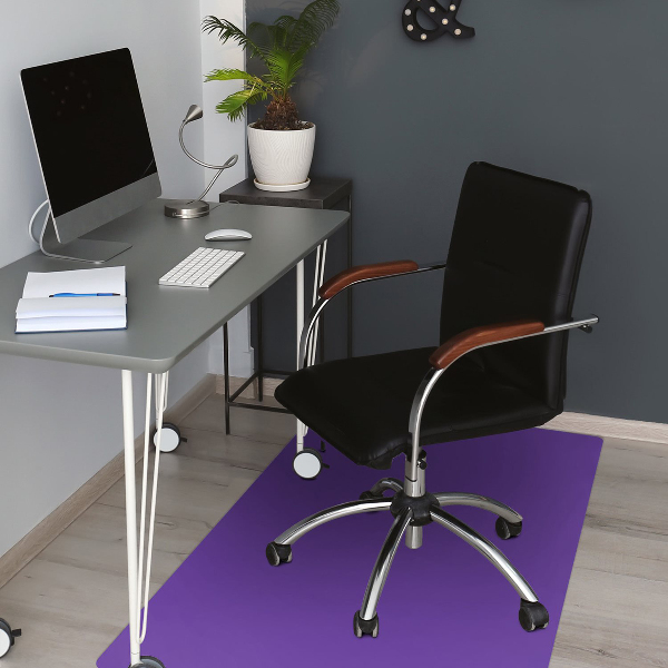 Chair mat Modrakowy color blue