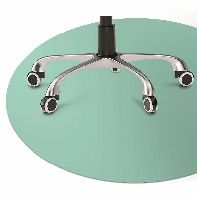 Office chair mat Mint color