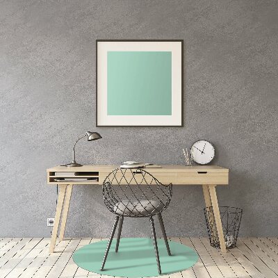 Office chair mat Mint color