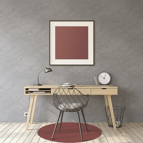 Office chair mat Color Purple red
