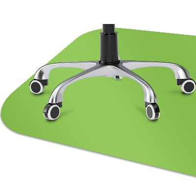 Office chair mat Pastel green color