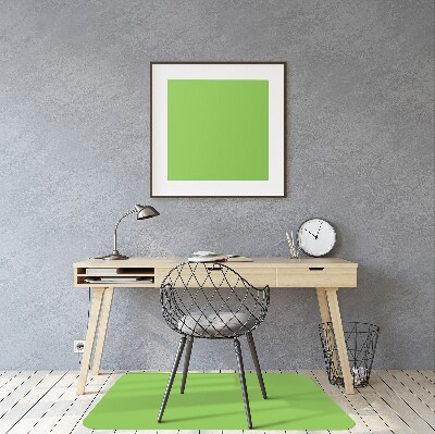 Office chair mat Pastel green color