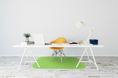 Office chair mat Pastel green color