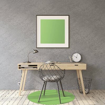 Office chair mat Pastel green color