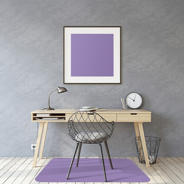 Office chair floor protector Lavender