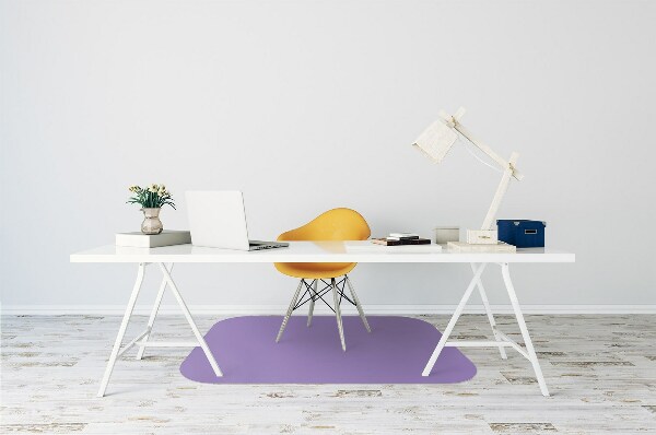 Office chair floor protector Lavender