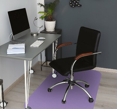 Office chair floor protector Lavender