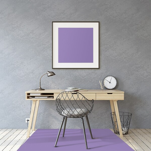 Office chair floor protector Lavender