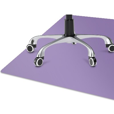 Office chair floor protector Lavender