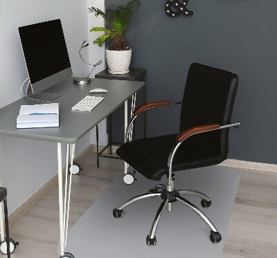 Office chair floor protector color Gray