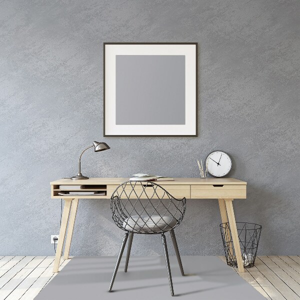 Office chair floor protector color Gray