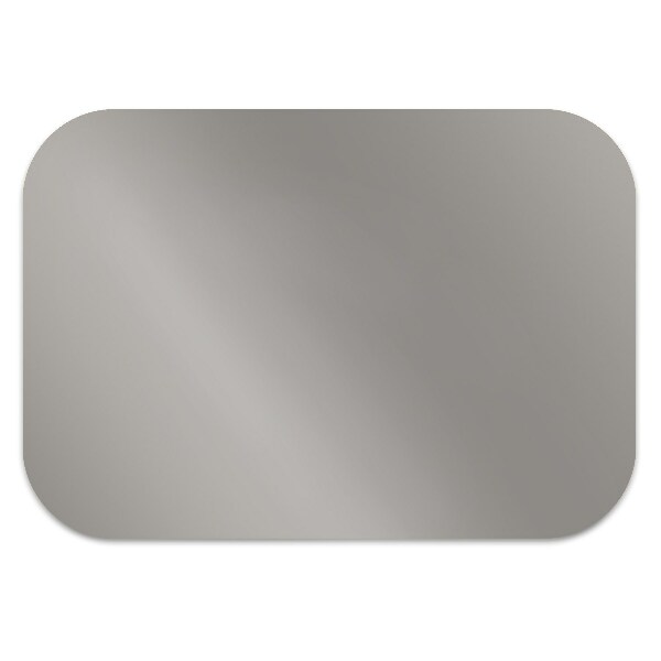 Office chair mat Silver color