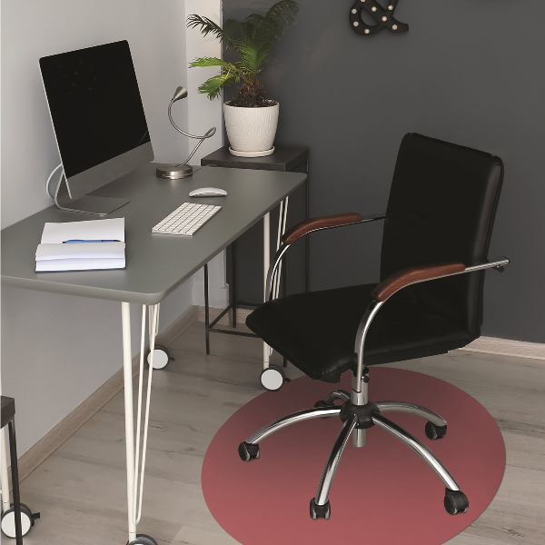Office chair mat Burgundy color