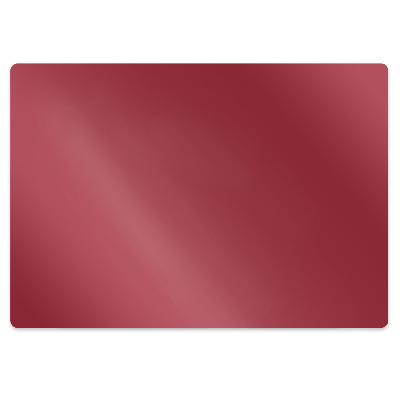 Computer chair mat Dark red color