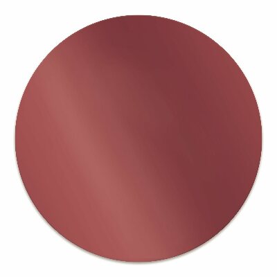 Computer chair mat Dark red color