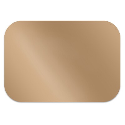 Desk chair mat Color Light brown