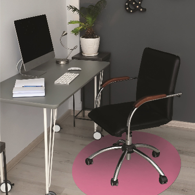 Office chair mat Pink color