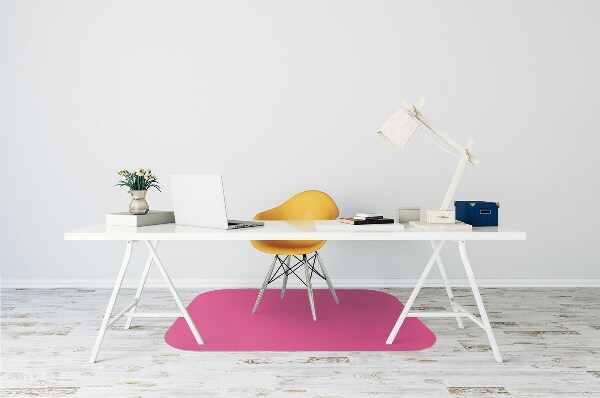 Office chair mat Pink color