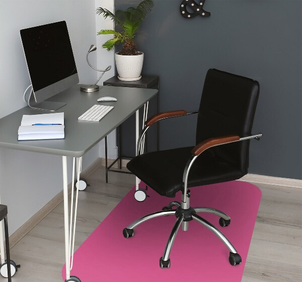 Office chair mat Pink color