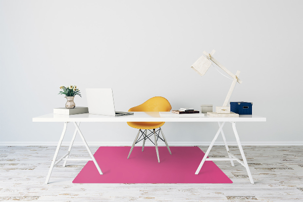 Office chair mat Pink color
