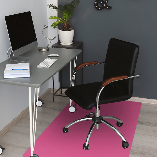 Office chair mat Pink color
