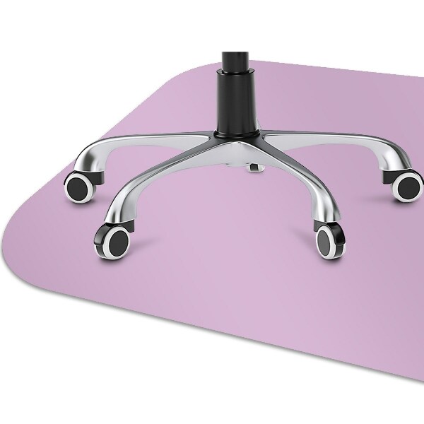 Office chair mat color: Lilac