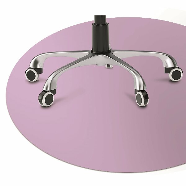 Office chair mat color: Lilac