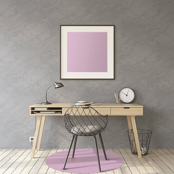 Office chair mat color: Lilac
