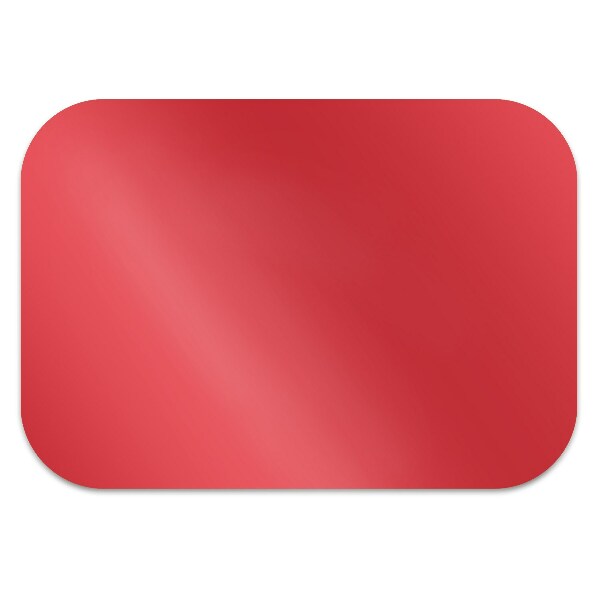 Office chair floor protector Bright red color