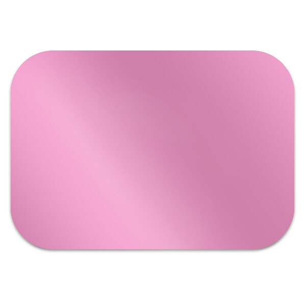 Computer chair mat Bright pink color