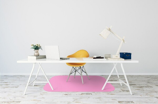 Computer chair mat Bright pink color