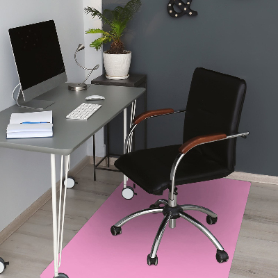 Computer chair mat Bright pink color