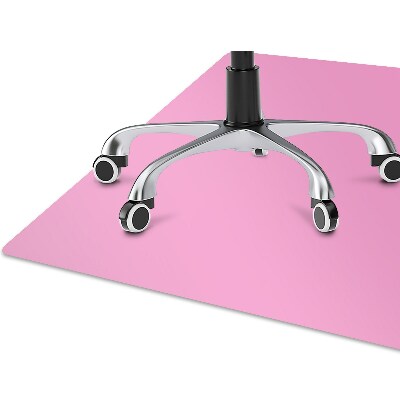 Computer chair mat Bright pink color