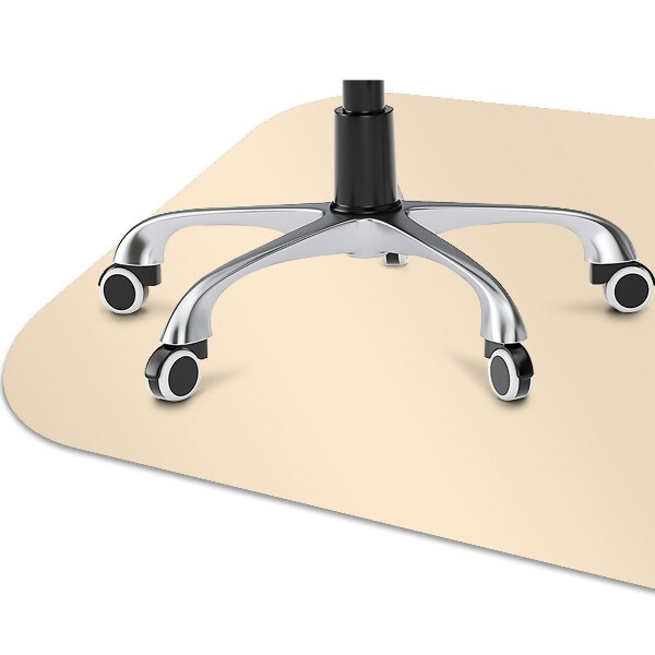 Office chair mat Beige colour