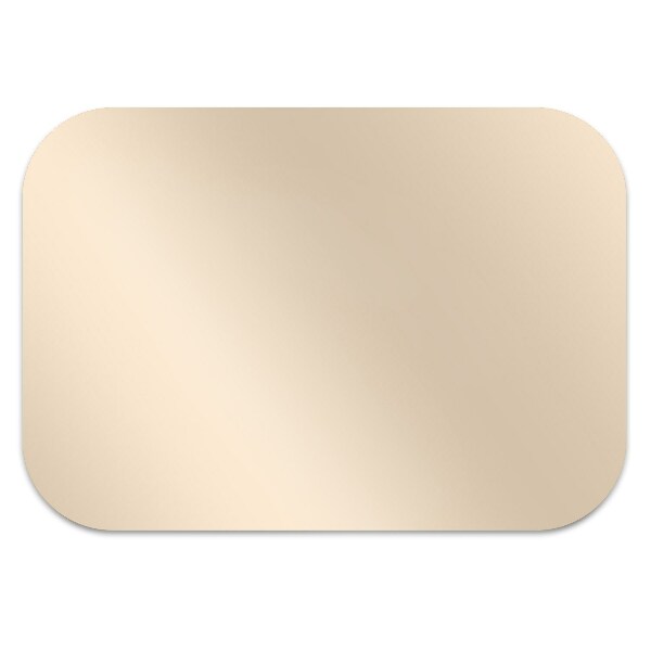 Office chair mat Beige colour
