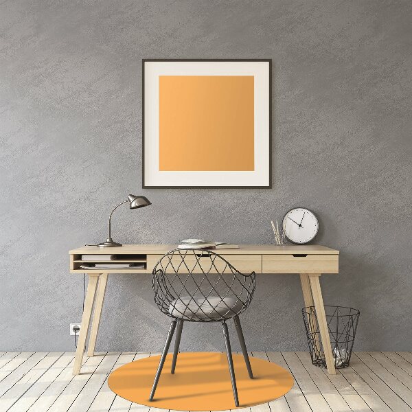 Office chair floor protector Indirect yellow color