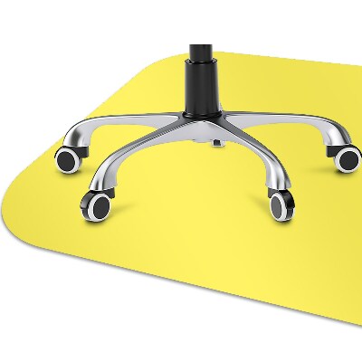 Office chair floor protector Lemon