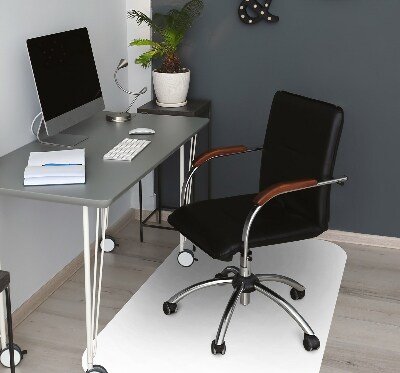 Office chair mat White color