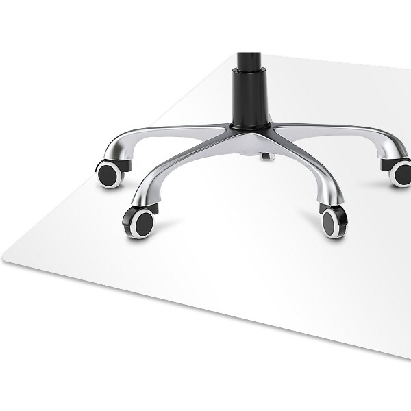 Office chair mat White color