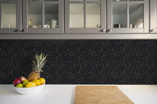 PCV tiles Colorful lines