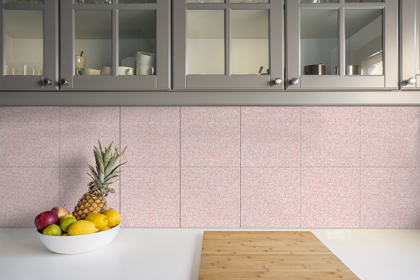 PCV tiles Ceramic pink mosaic