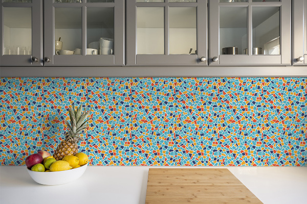 PCV tiles colorful mosaic