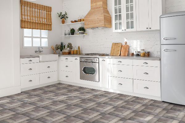 Vinyl flooring wall tiles Metal sheet texture