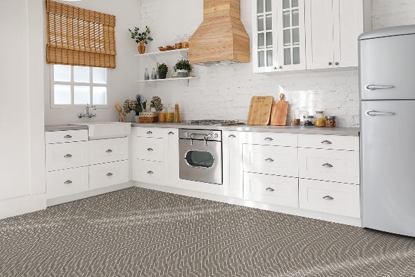 Vinyl tiles Herringbone